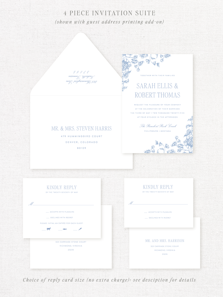 
                  
                    Load image into Gallery viewer, LOURMARIN - Wedding Invitation
                  
                