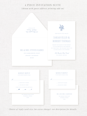 
                  
                    Load image into Gallery viewer, MONTPELLIER - Wedding Invitation
                  
                