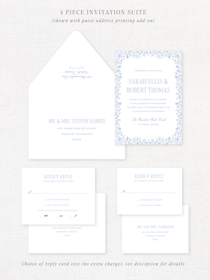 
                  
                    Load image into Gallery viewer, ANTIBES - Wedding Invitation
                  
                