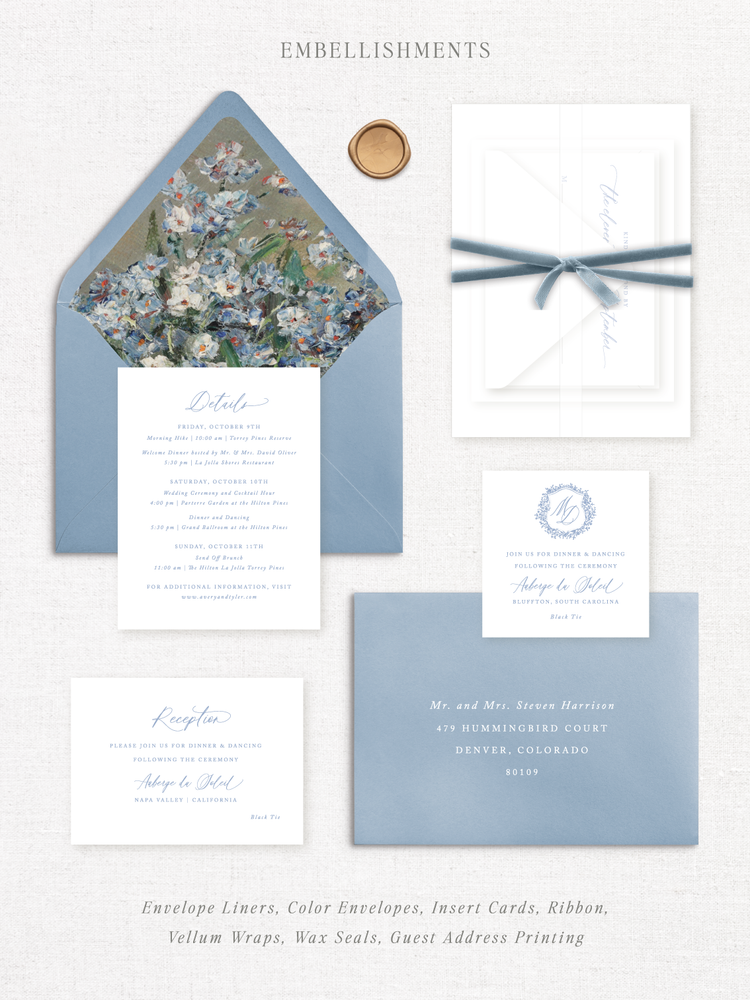 
                  
                    Load image into Gallery viewer, JARDIN - Wedding Invitation
                  
                