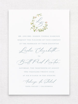 
                  
                    Load image into Gallery viewer, watercolor wedding invitation
                  
                