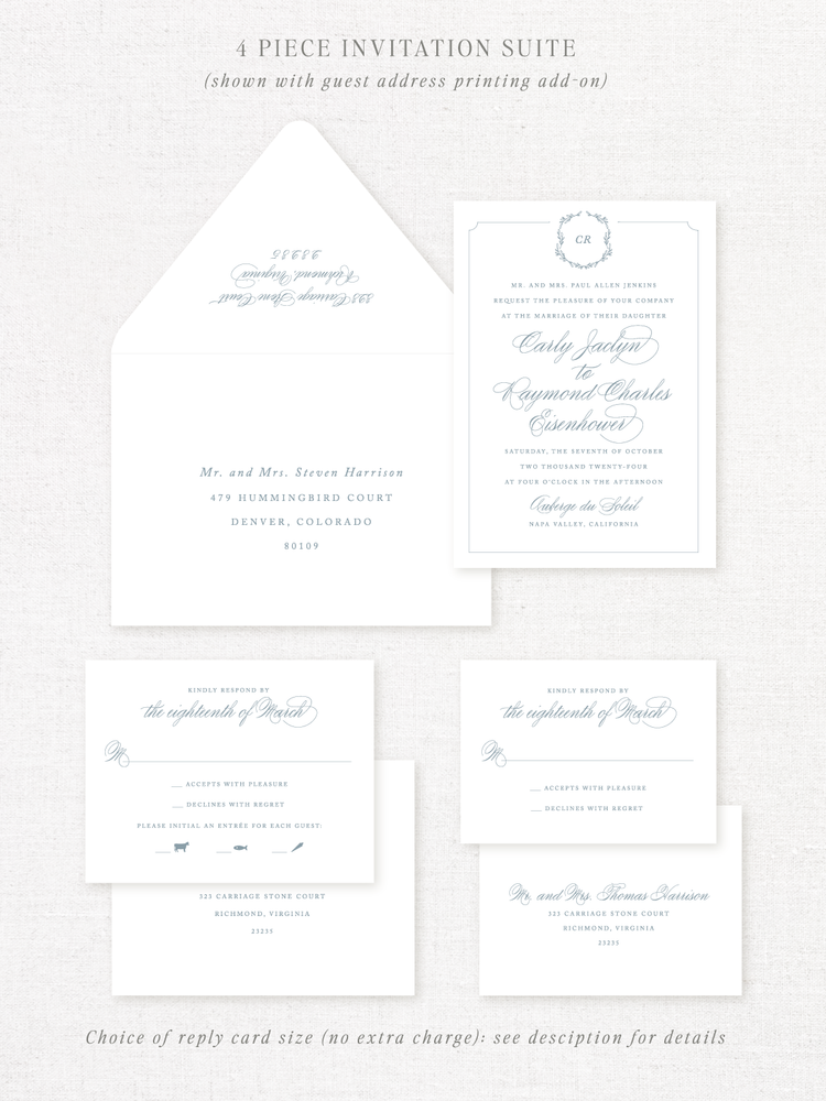 
                  
                    Load image into Gallery viewer, FLORENCE - Wedding Invitation
                  
                