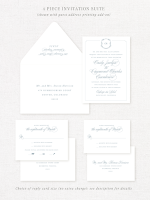 
                  
                    Load image into Gallery viewer, FLORENCE - Wedding Invitation
                  
                