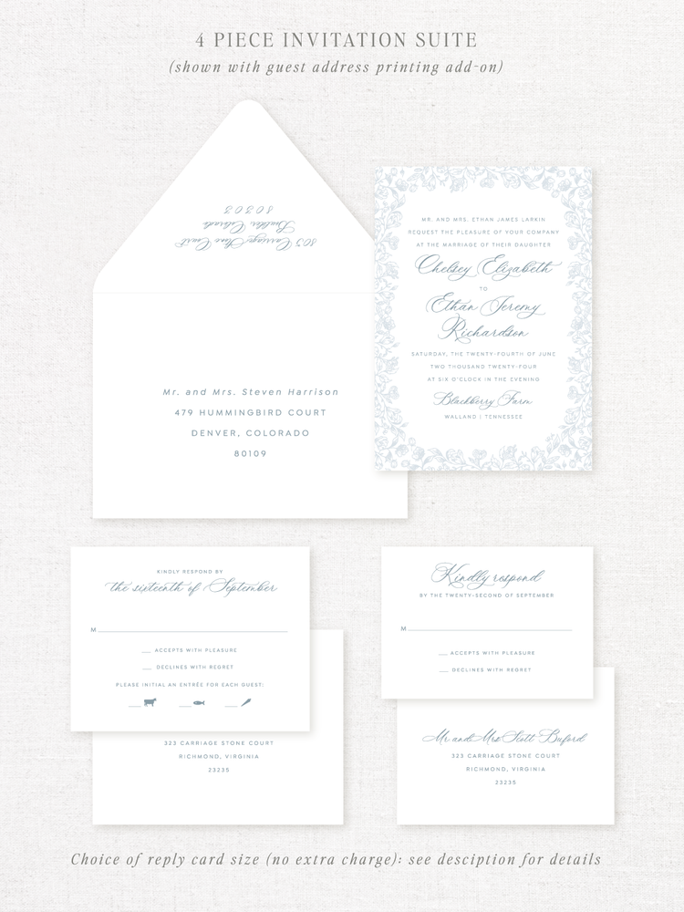 
                  
                    Load image into Gallery viewer, PROVENCE - Wedding Invitation
                  
                