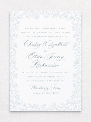 
                  
                    Load image into Gallery viewer, wedding invitation flower floral
                  
                